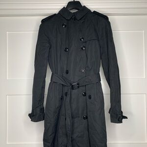 Burberry Black Trench Coat